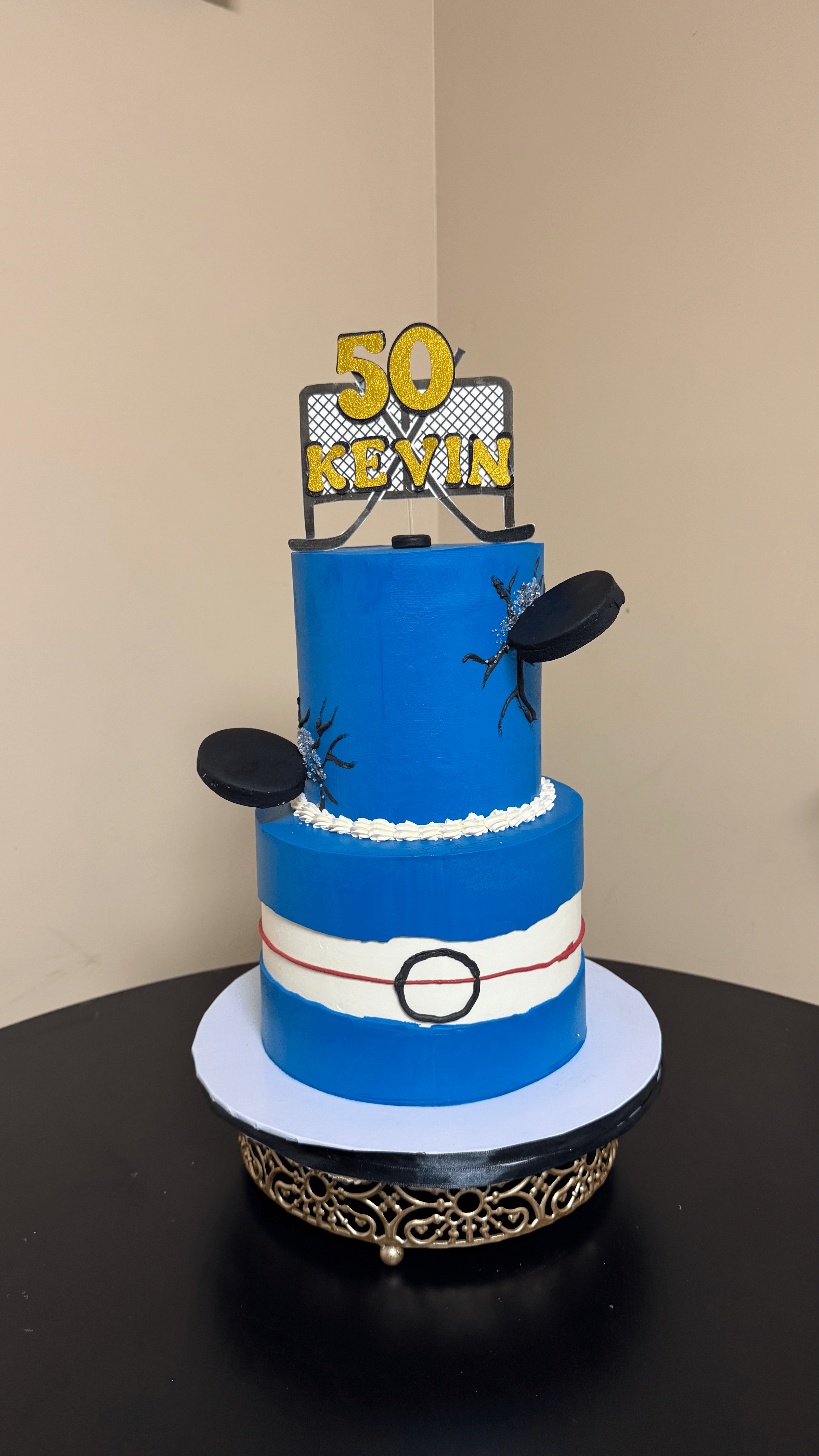 Multi-tier celebration cake